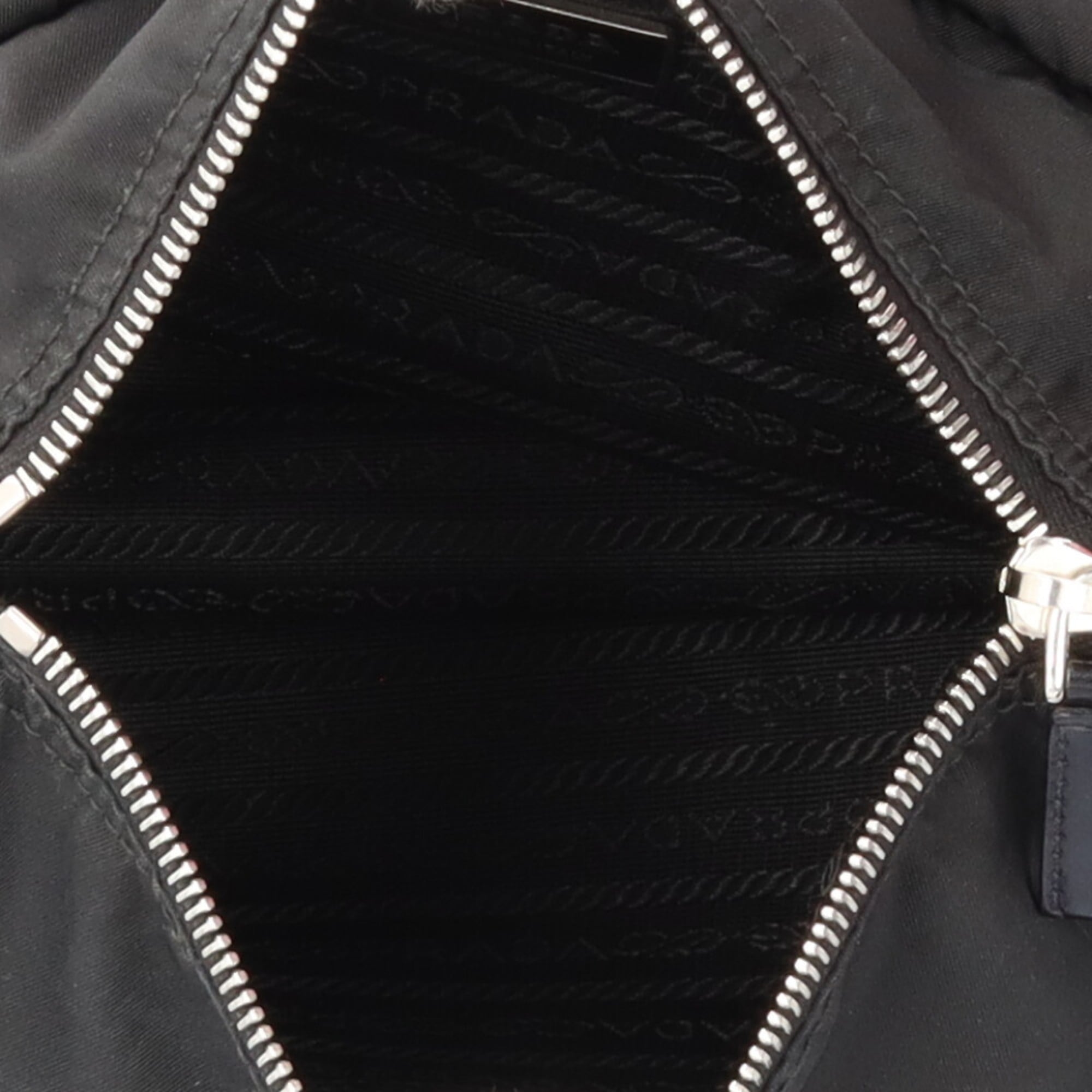 Prada Black Nylon Shoulder Bag (Pre-Owned)