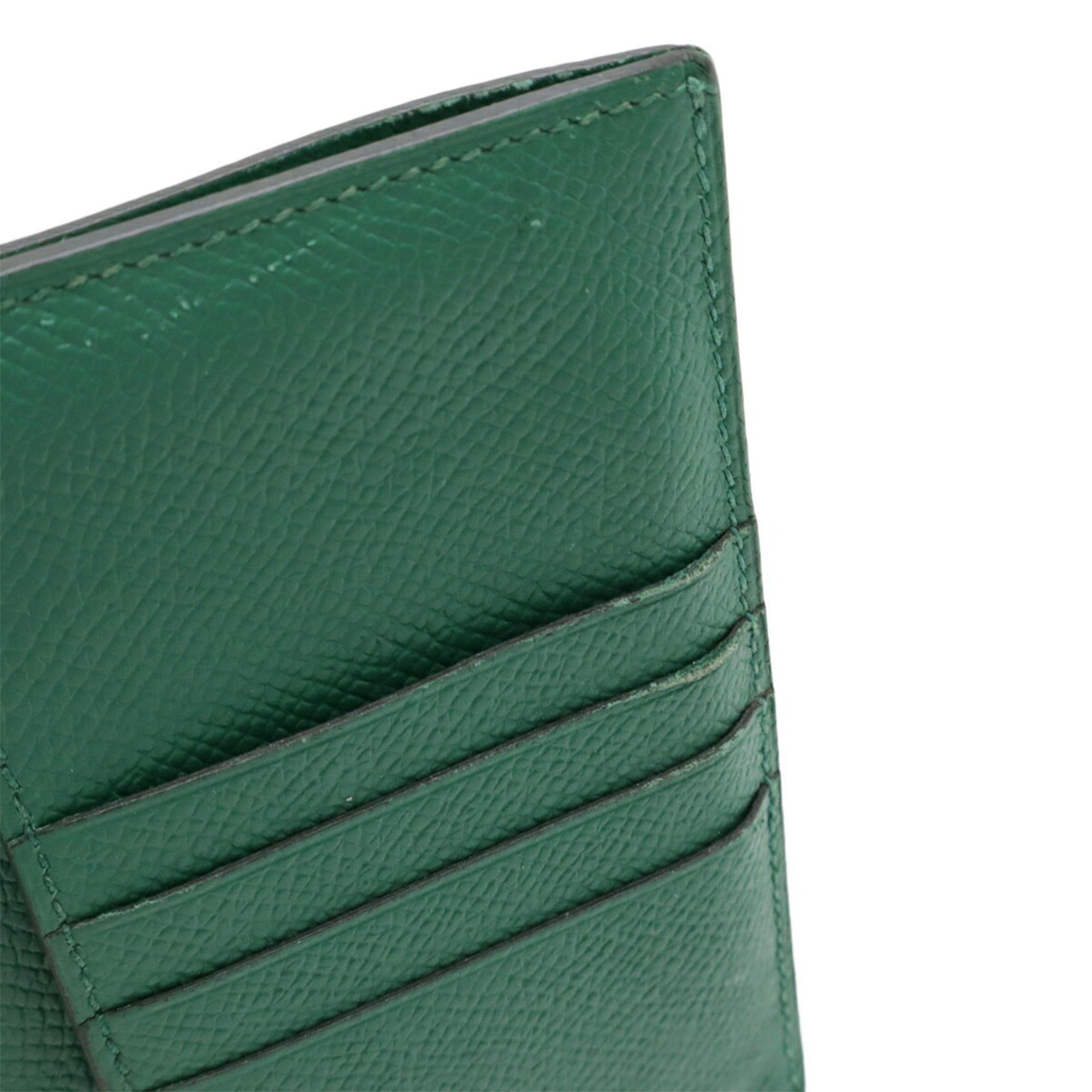 Hermes Bambou Epsom Leather Wallet (Bi-Fold) (Pre-Owned)