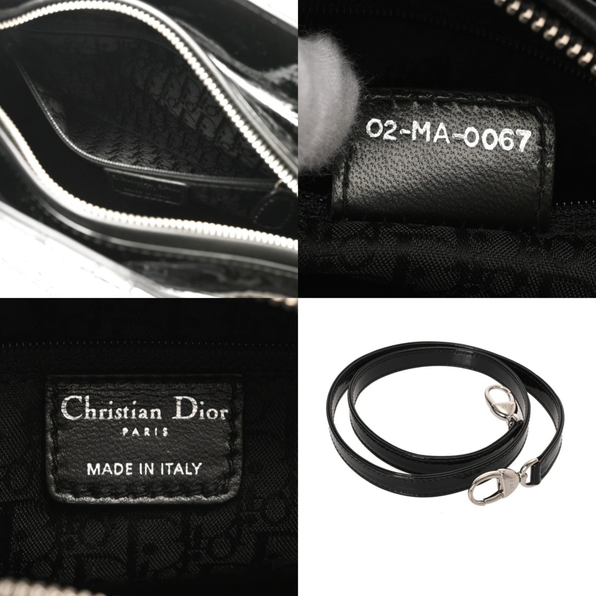 Christian Dior Black Leather Handbag (Pre-Owned)