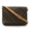Louis Vuitton Monogram Brown Monogram Shoulder Bag (Pre-Owned)