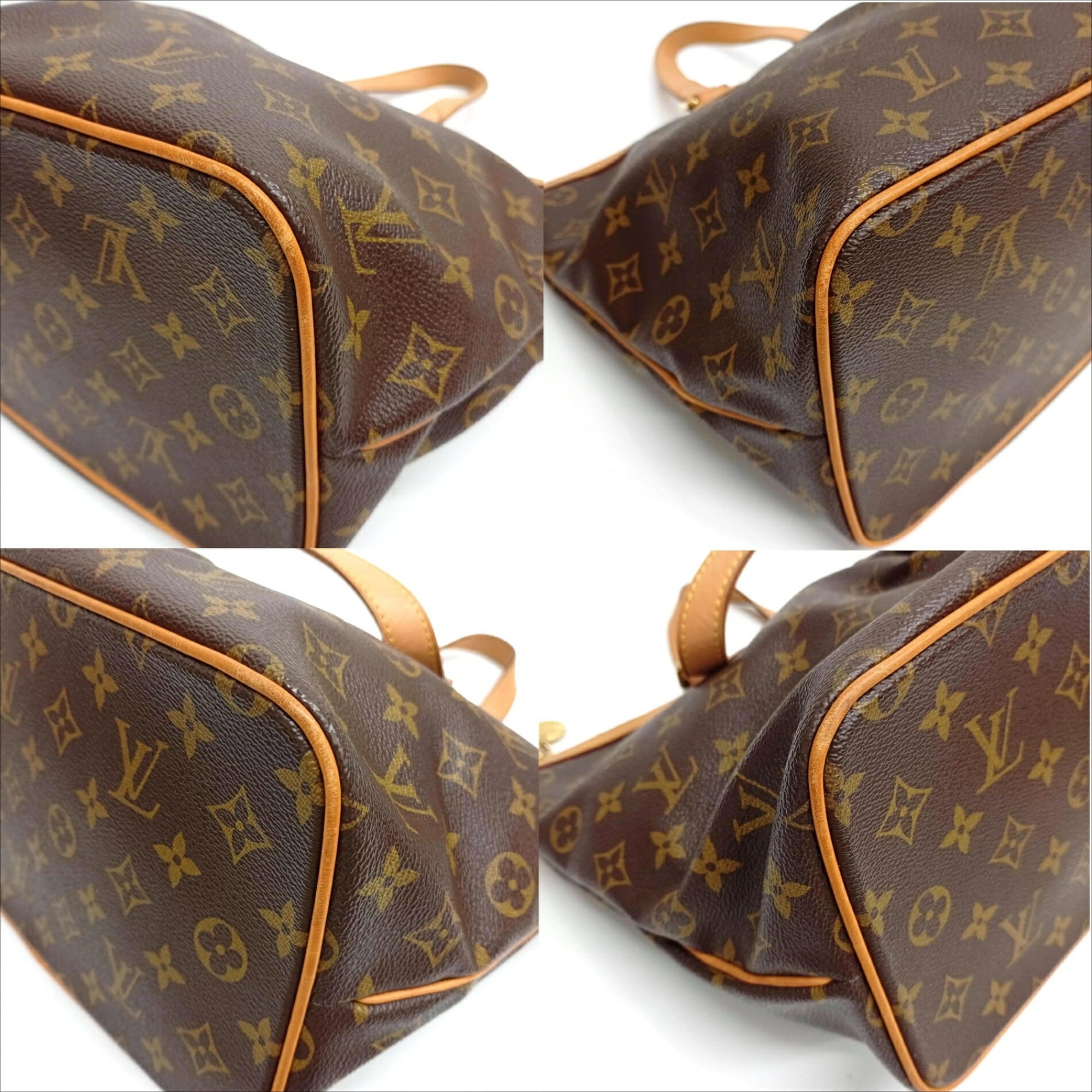 Louis Vuitton Brown Monogram Handbag Shoulder Bag (Pre-Owned)