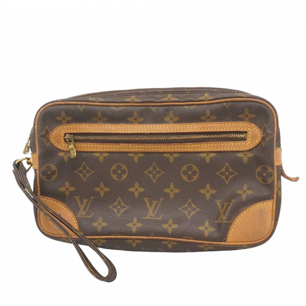 Louis Vuitton Brown Clutch Bag (Pre-Owned)