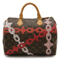 Louis Vuitton Monogram Brown Pink Monogram Handbag (Pre-Owned)
