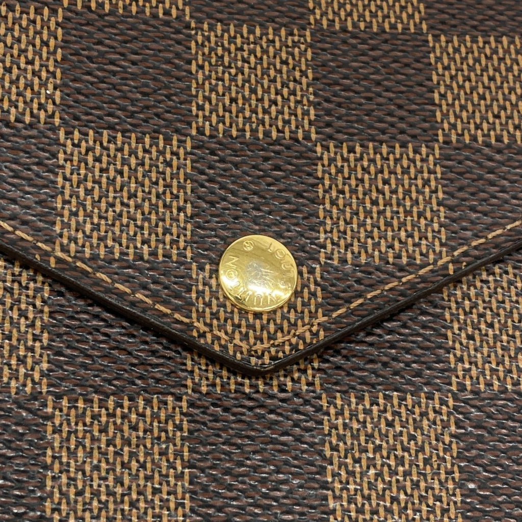 Louis Vuitton Ebene Long Wallet (Bi-Fold) (Pre-Owned)