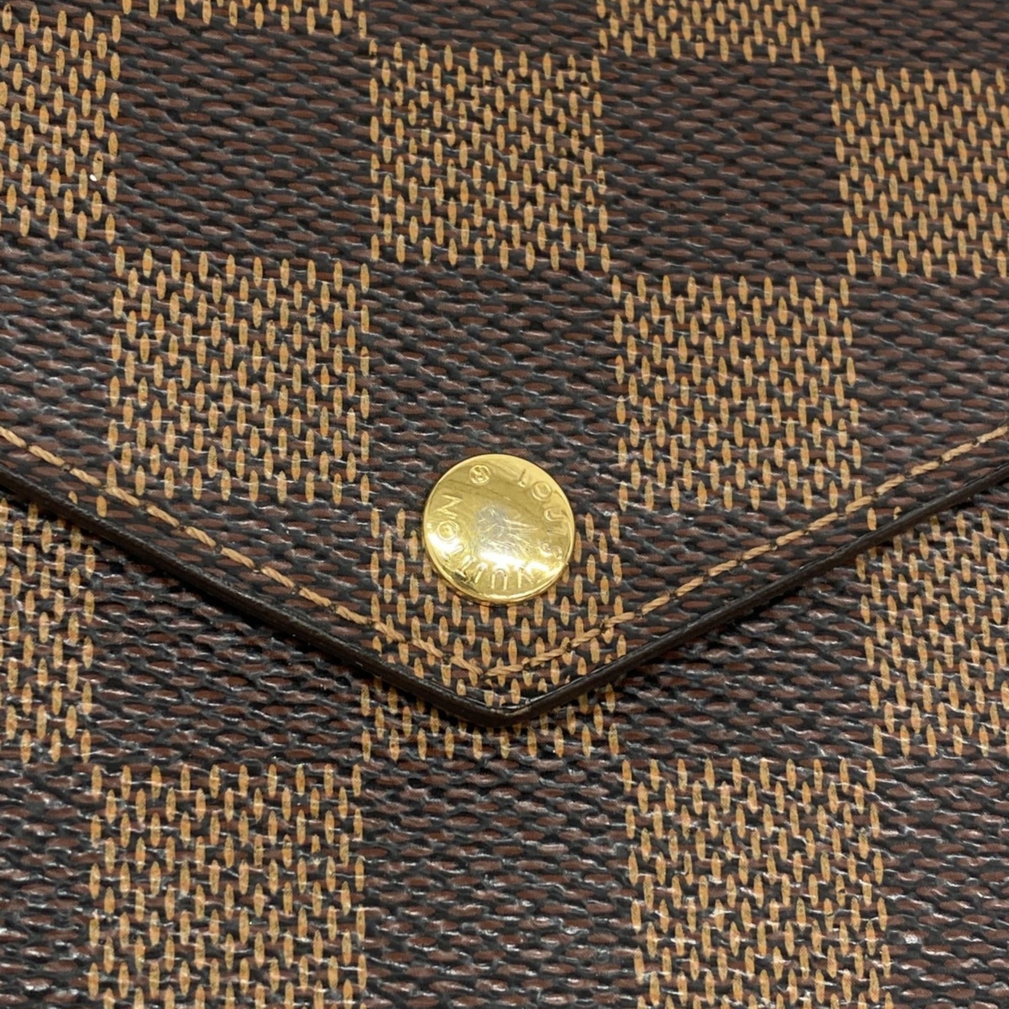 Louis Vuitton Ebene Long Wallet (Bi-Fold) (Pre-Owned)