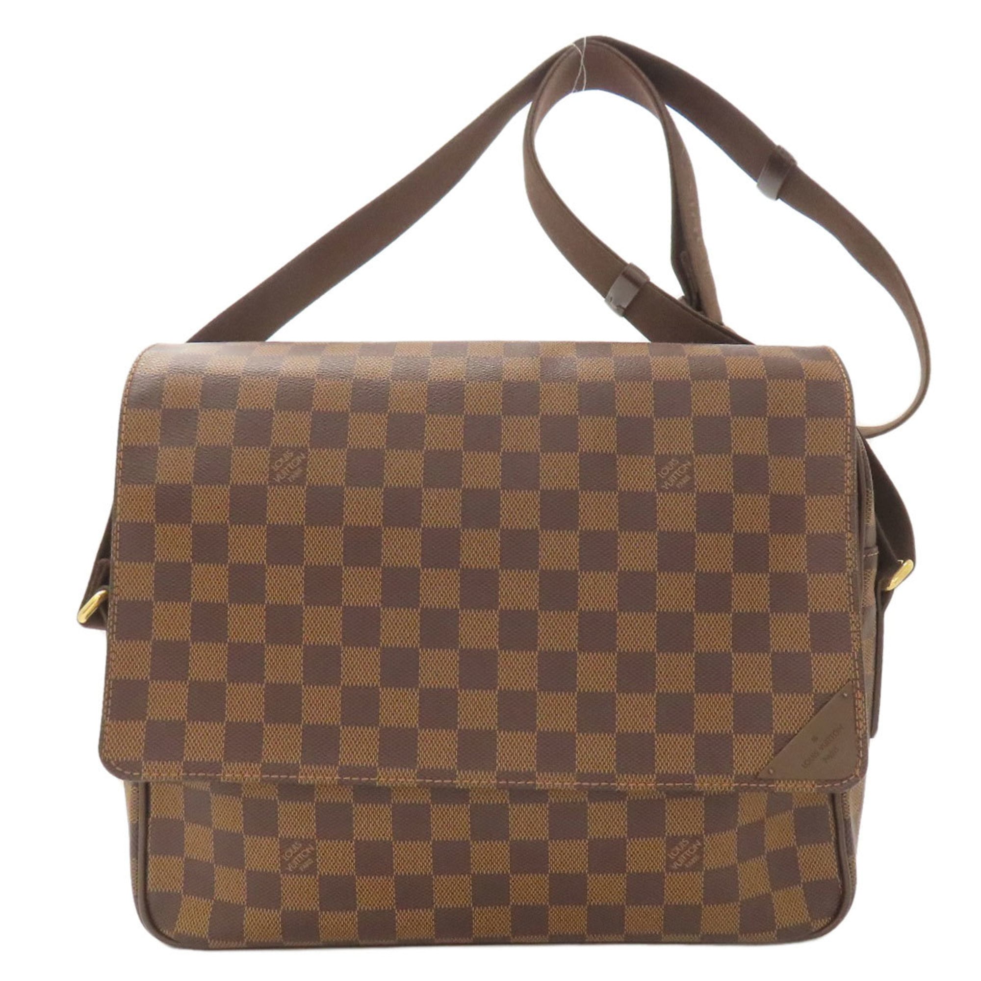 Louis Vuitton Damier Canvas Ebene Damier Canvas Shoulder Bag (Pre-Owned)