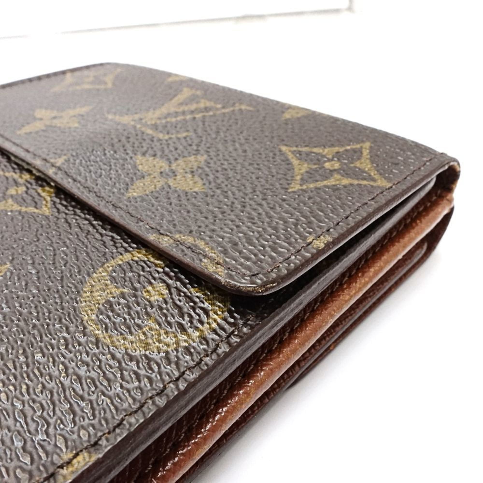 Louis Vuitton Monogram Brown Monogram Monogram Wallet (Tri-Fold) (Pre-Owned)