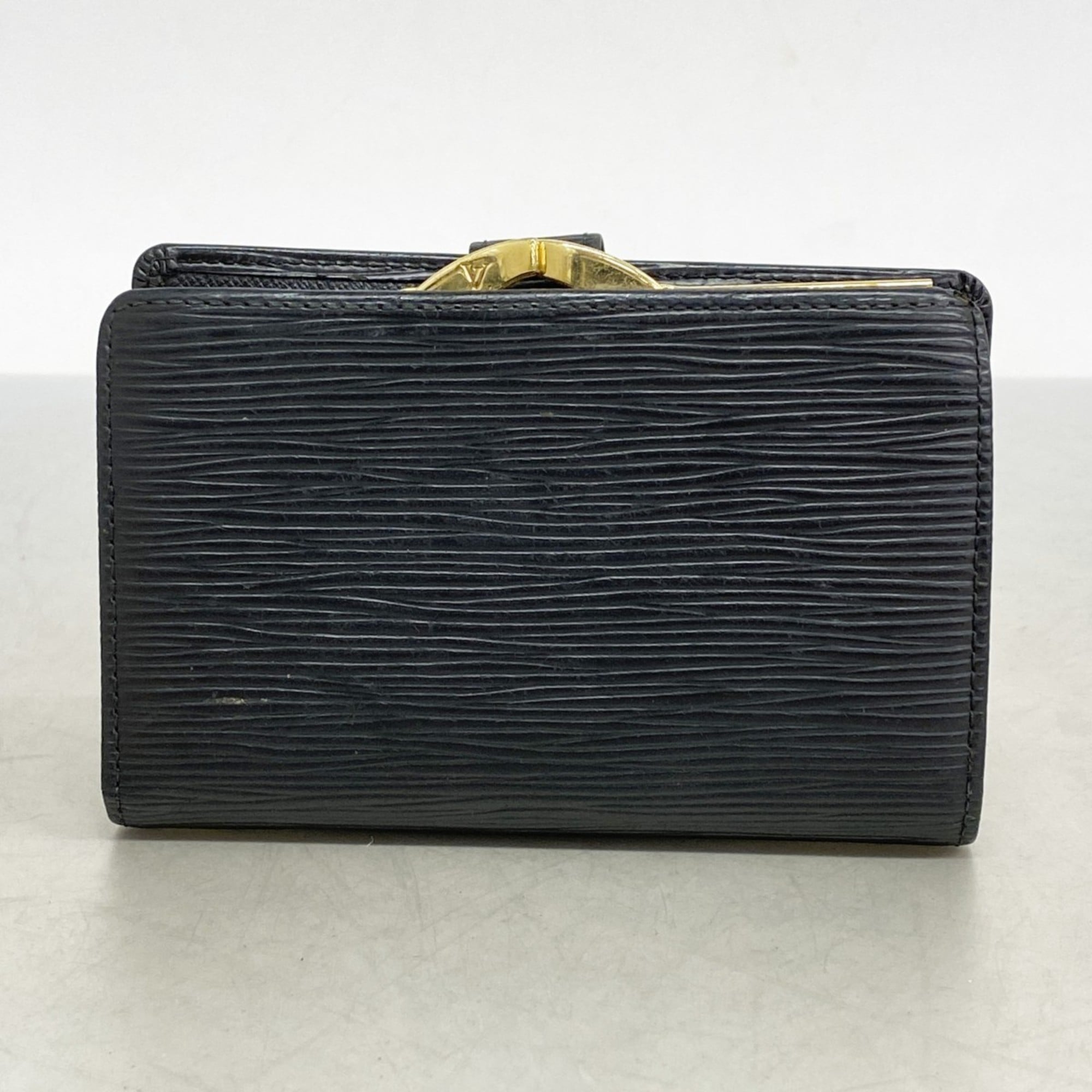 Louis Vuitton Noir Wallet (Bi-Fold) (Pre-Owned)