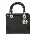 Christian Dior Black Leather Handbag (Pre-Owned)