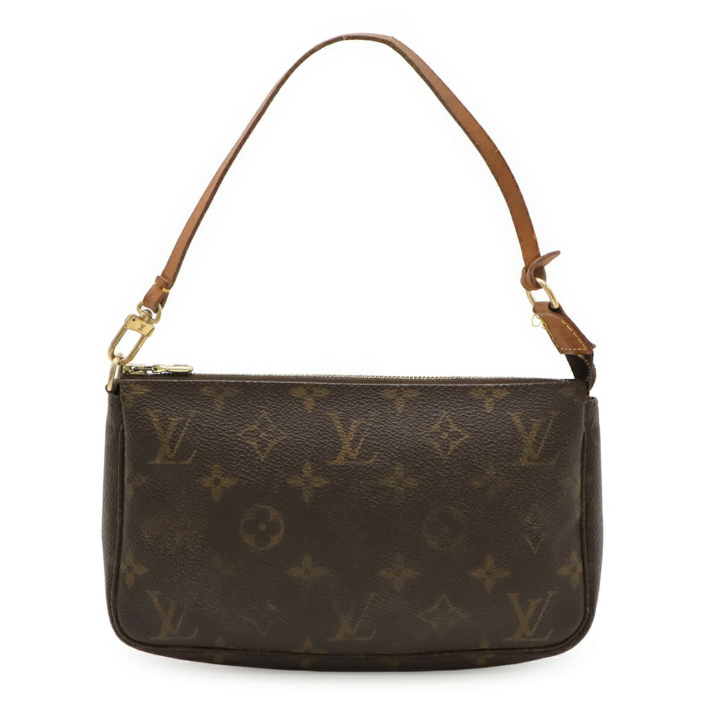 Louis Vuitton Monogram Brown Monogram Handbag Pochette (Pre-Owned)