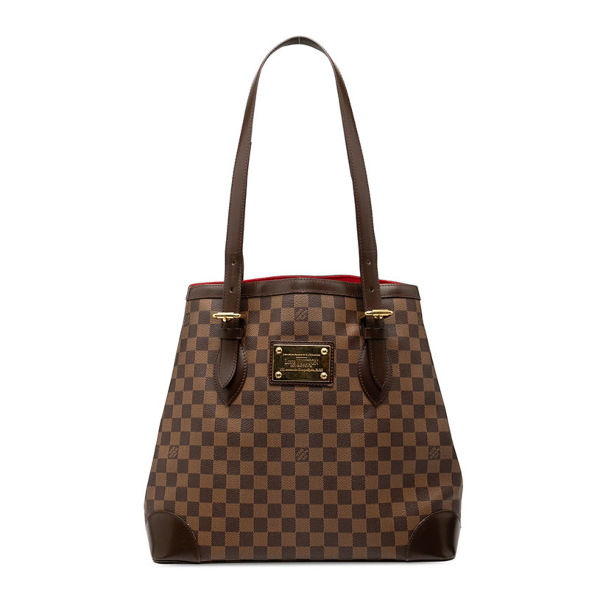 Louis Vuitton Brown Pvc Shoulder Bag Tote Bag (Pre-Owned)