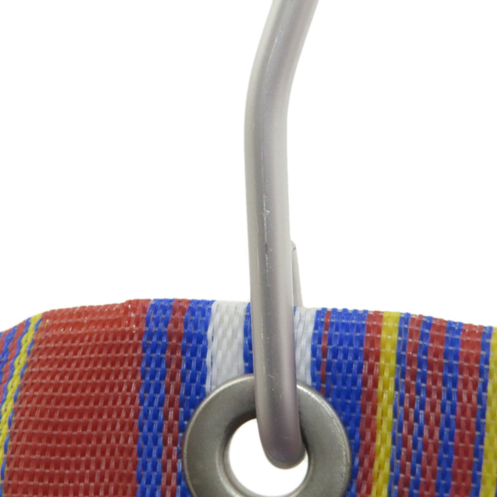 Marni Blue Brown Yellow Nylon Handbag (Pre-Owned)