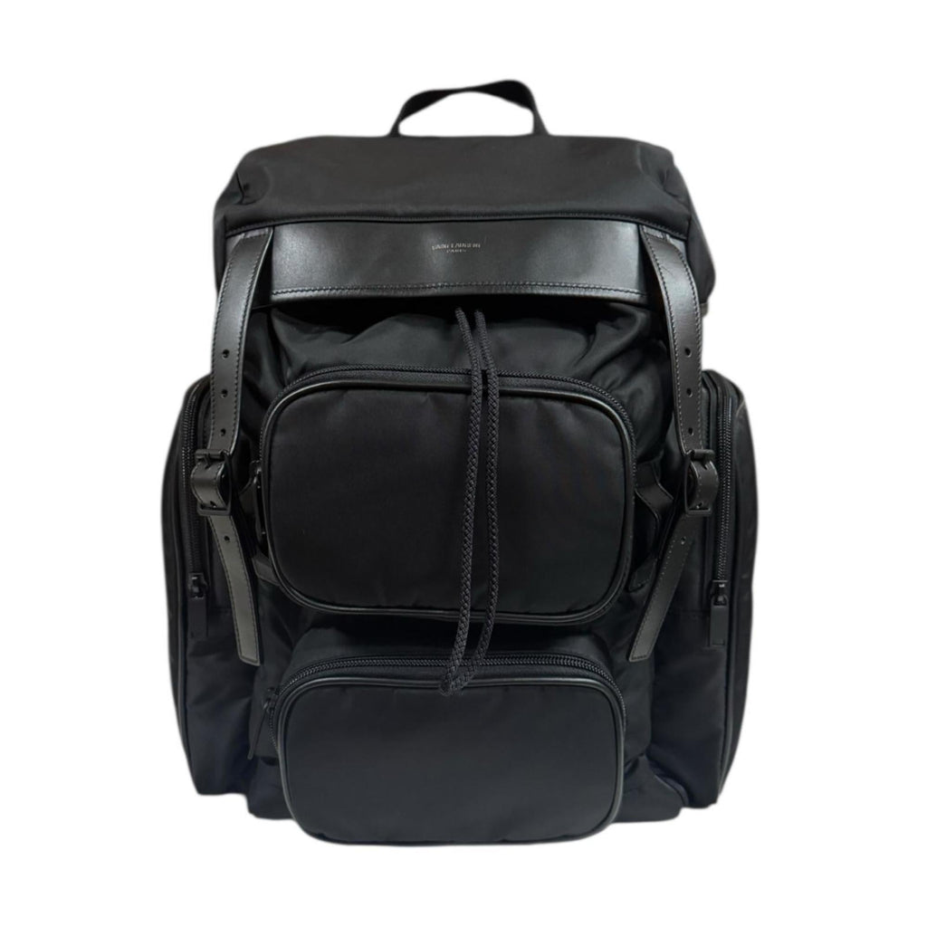 Saint Laurent Black Nylon Backpack (Pre-Owned)