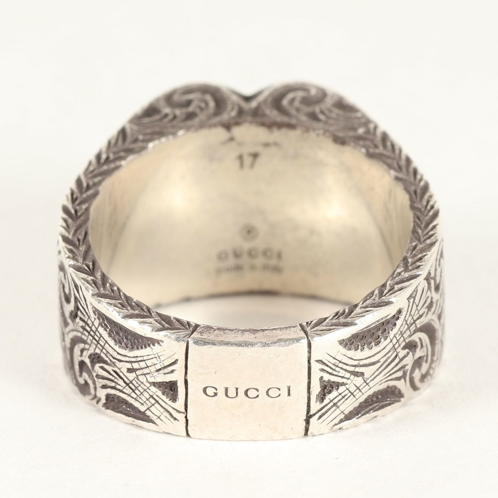 Gucci Silver Silver 925 Band Ring (Pre-Owned)