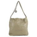 Chanel Khaki Leather Handbag Pouch (Pre-Owned)