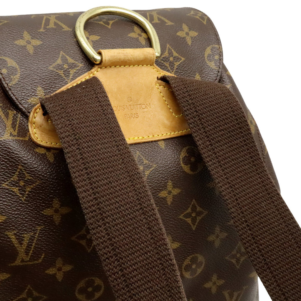 Louis Vuitton Monogram Brown Monogram Backpack Shoulder Bag (Pre-Owned)