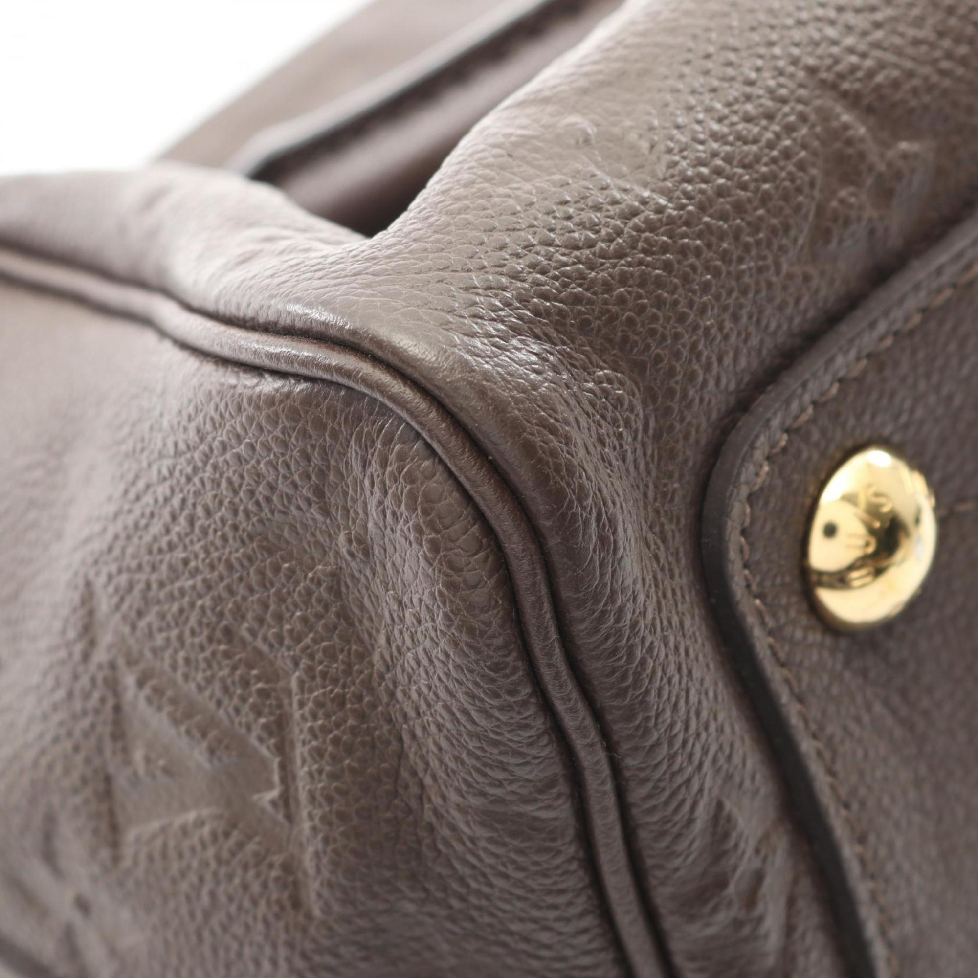 Louis Vuitton Brown Earth Monogram Empreinte Leather Handbag (Pre-Owned)