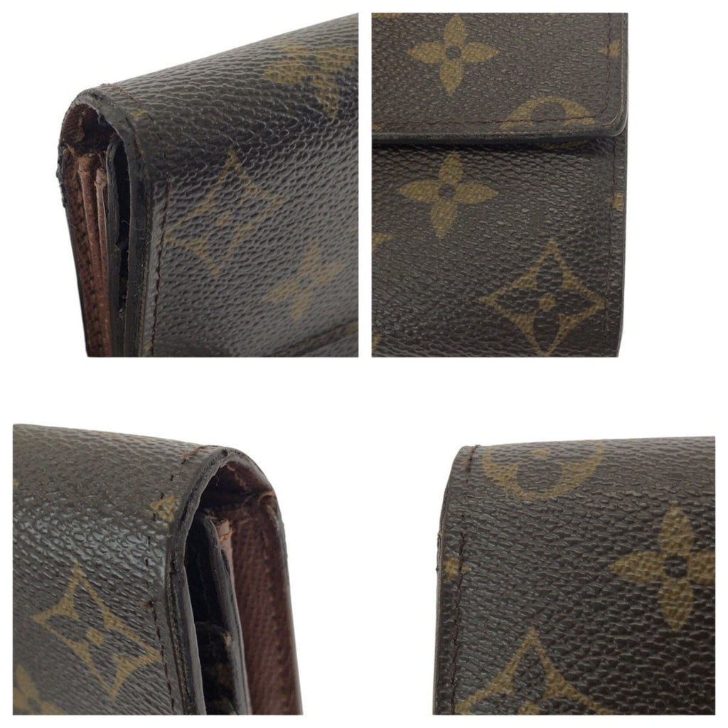 Louis Vuitton Brown Monogram Monogram Long Wallet (Bi-Fold) (Pre-Owned)