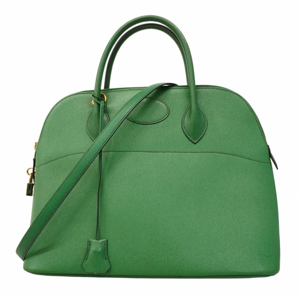 Hermes Bambou Courchevel Leather Handbag (Pre-Owned)