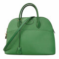 Hermes Bambou Courchevel Leather Handbag (Pre-Owned)