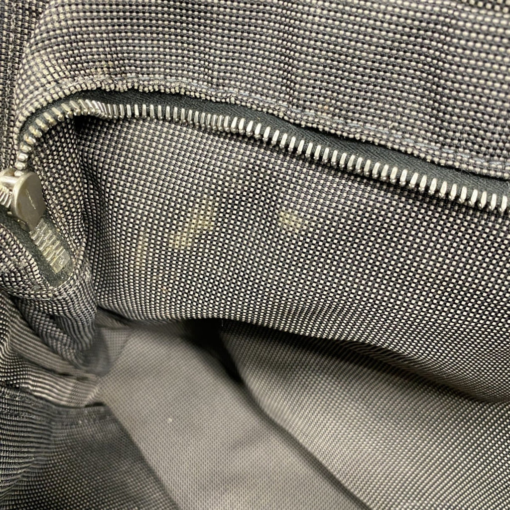 Hermes Gray Canvas Tote Bag (Pre-Owned)