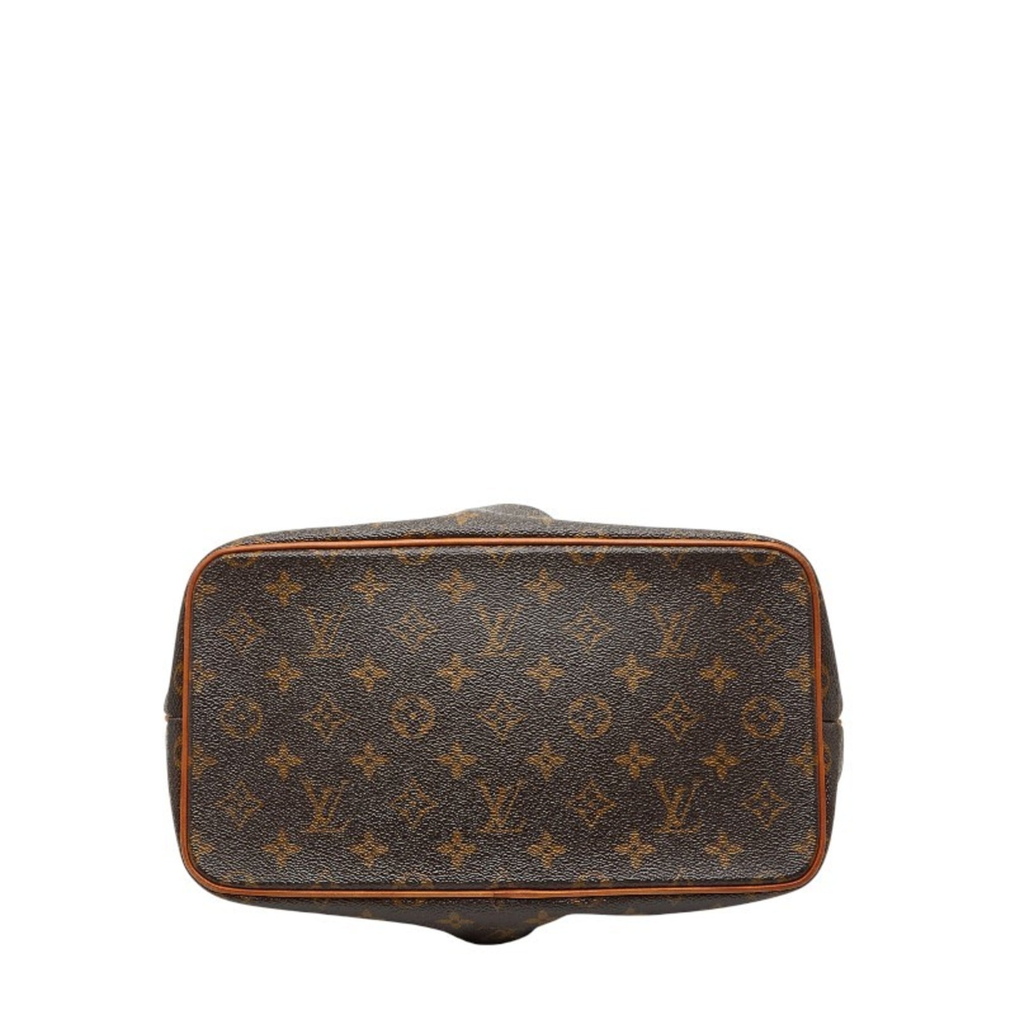 Louis Vuitton Brown Pvc Leather Handbag Shoulder Bag (Pre-Owned)