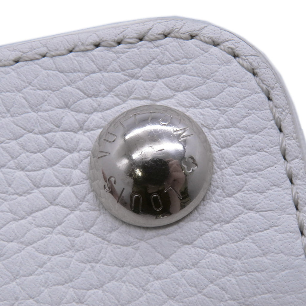 Louis Vuitton Multi-Color White Leather Handbag (Pre-Owned)