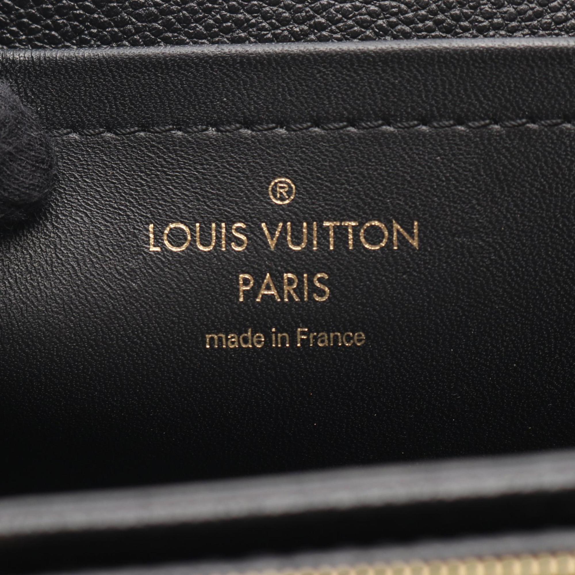 Louis Vuitton Black Noir Monogram Empreinte Shoulder Bag (Pre-Owned)