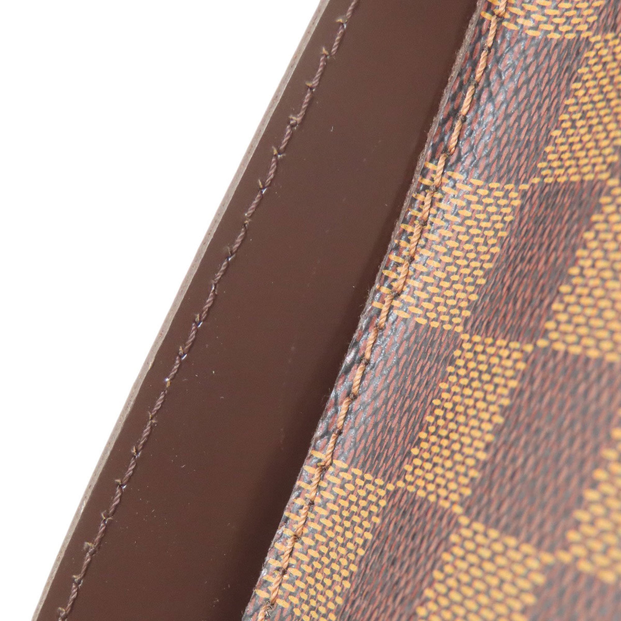 Louis Vuitton Damier Canvas Ebene Damier Canvas Shoulder Bag (Pre-Owned)