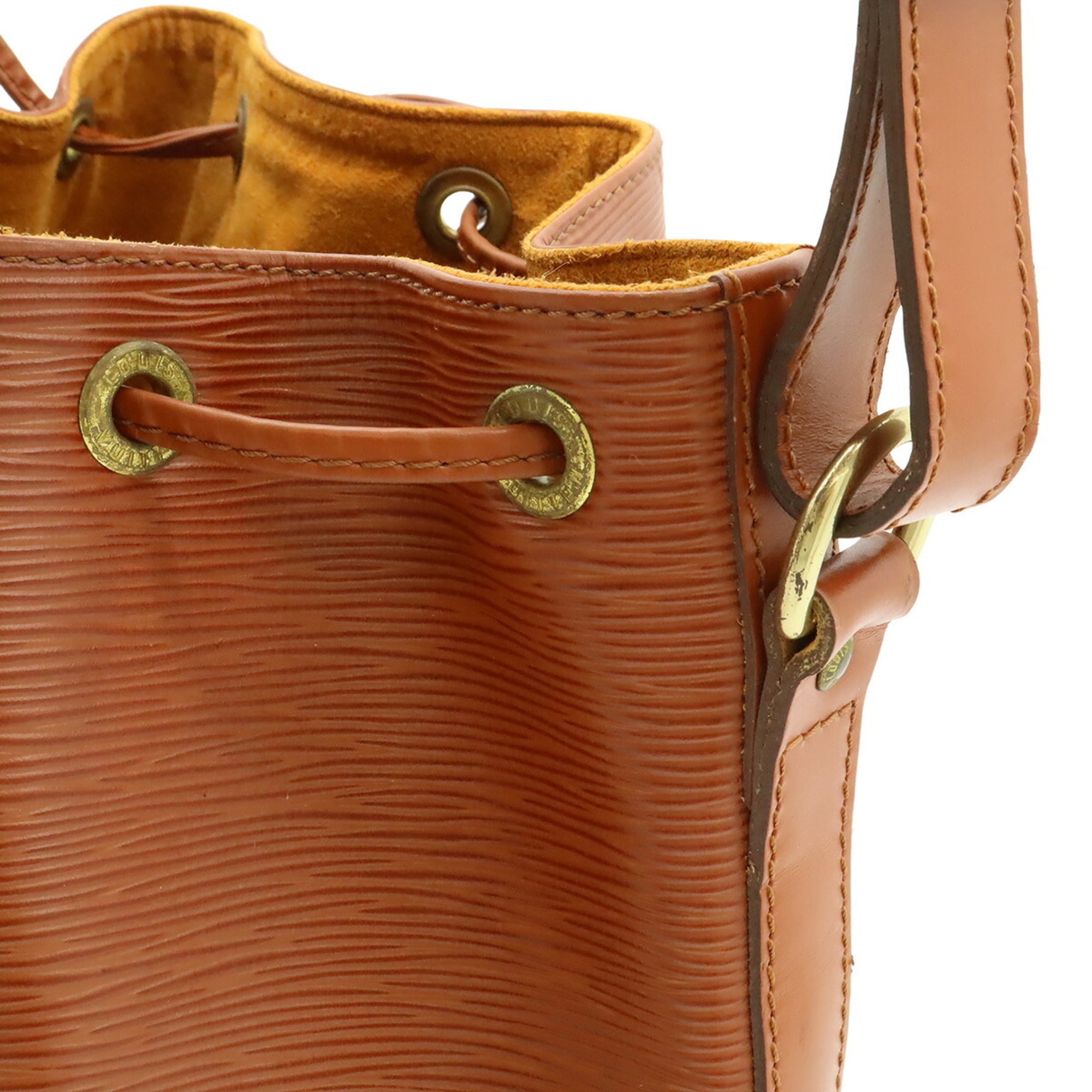 Louis Vuitton Brown Kenyan Brown Epi Leather Shoulder Bag (Pre-Owned)