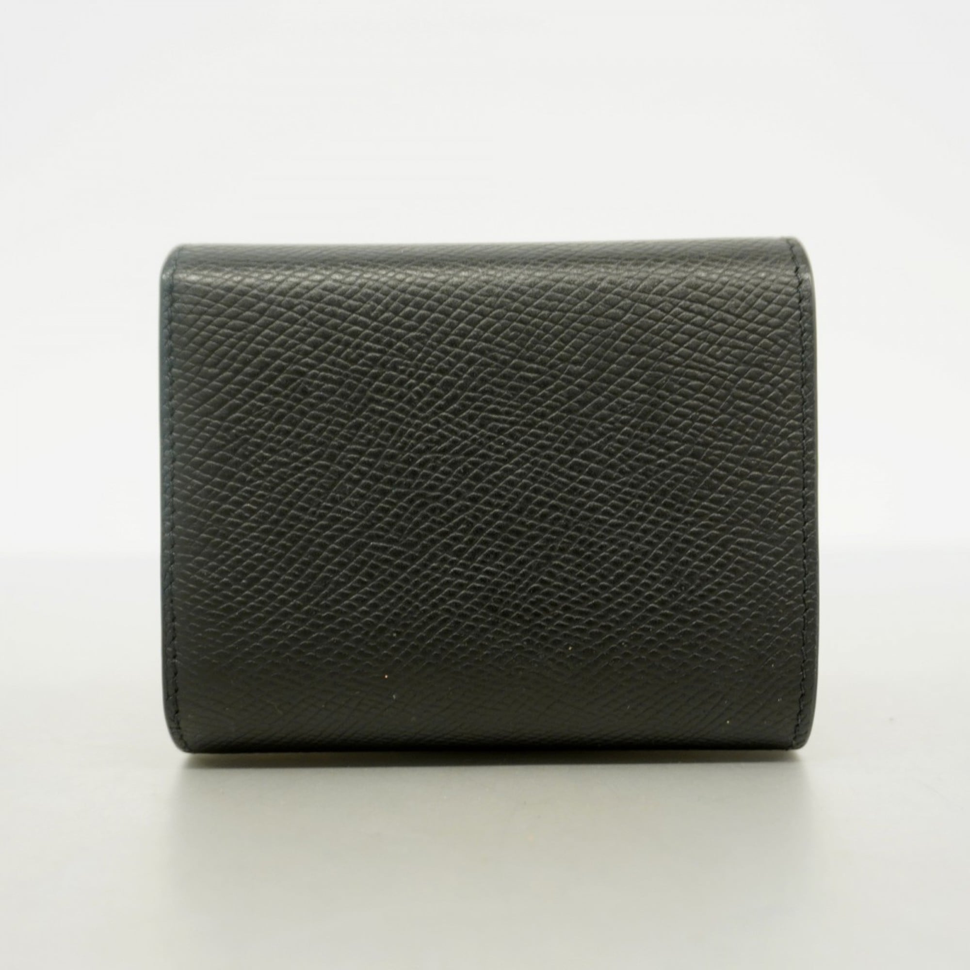 Celine Black Leather Wallet (Tri-Fold) (Pre-Owned)