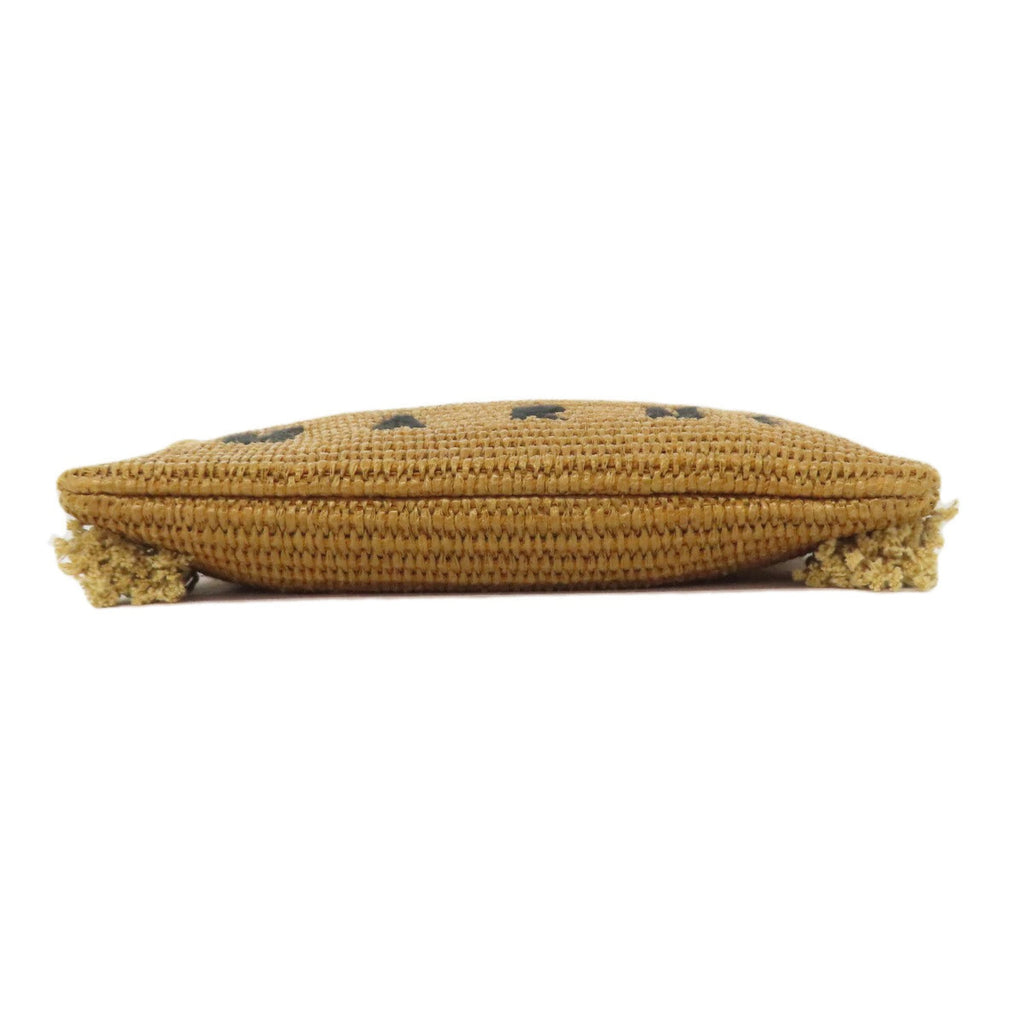 Marni Brown Raffia Shoulder Bag (Pre-Owned)
