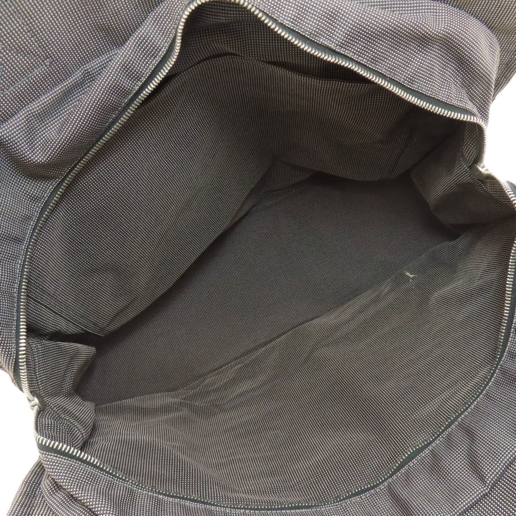 Hermes Gray Canvas Tote Bag (Pre-Owned)