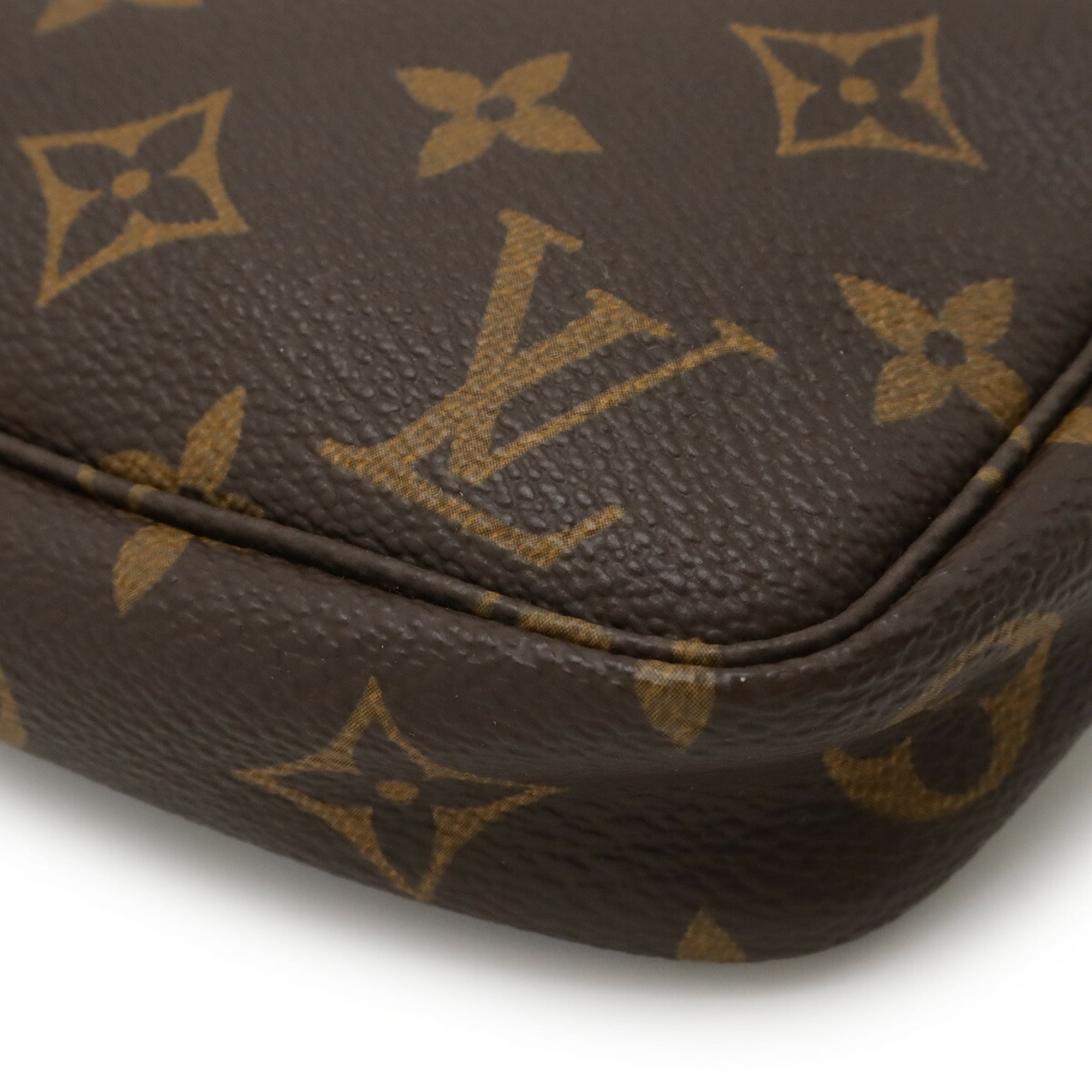 Louis Vuitton Monogram Brown Monogram Handbag Pochette (Pre-Owned)