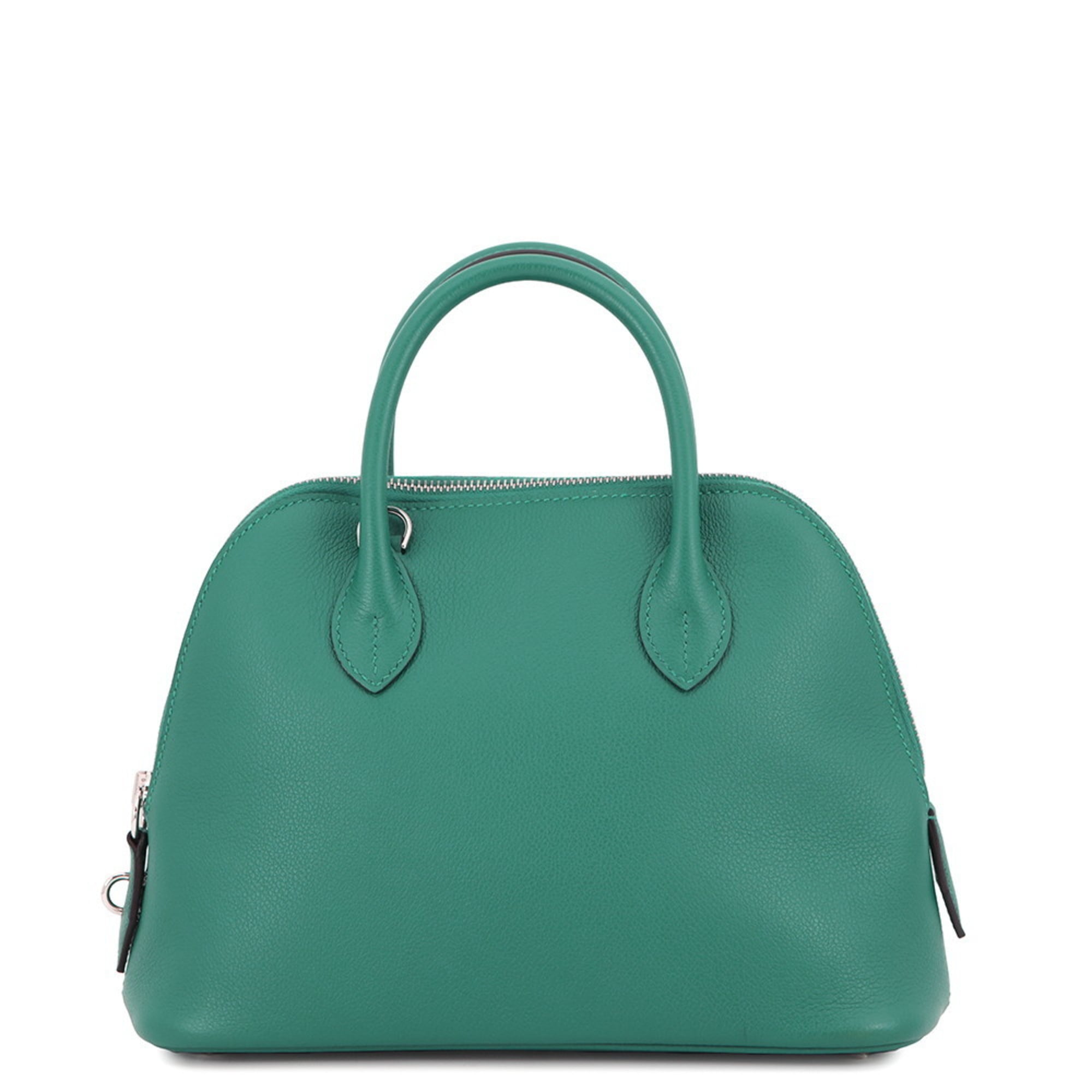 Hermes Bolide Vert Leather Handbag (Pre-Owned)