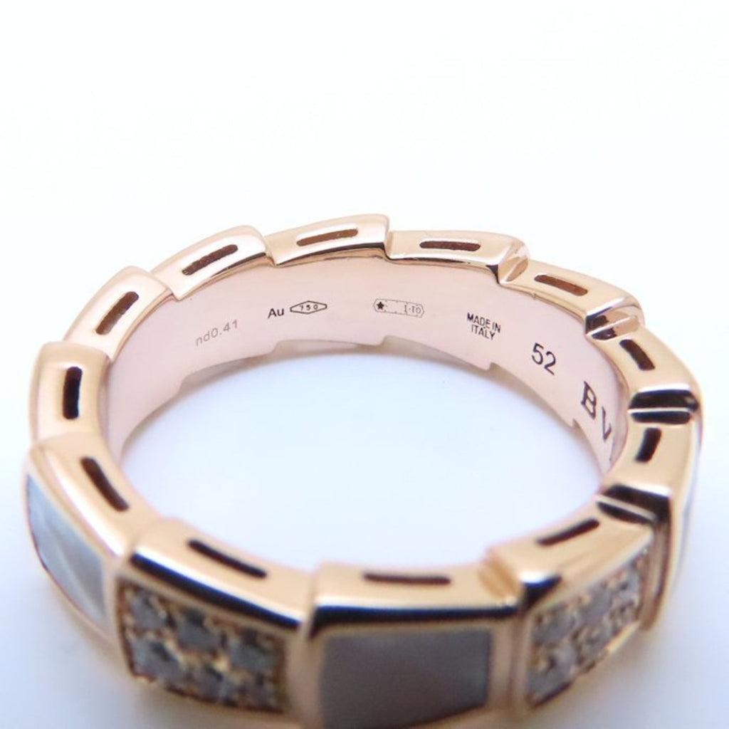 Bvlgari Serpenti Pink Band Ring (Pre-Owned)