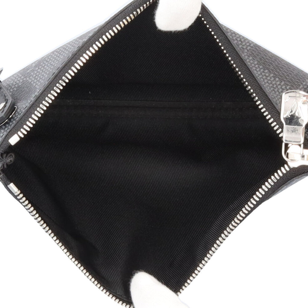 Louis Vuitton Damier Graphite Black Gray Pvc Shoulder Bag (Pre-Owned)