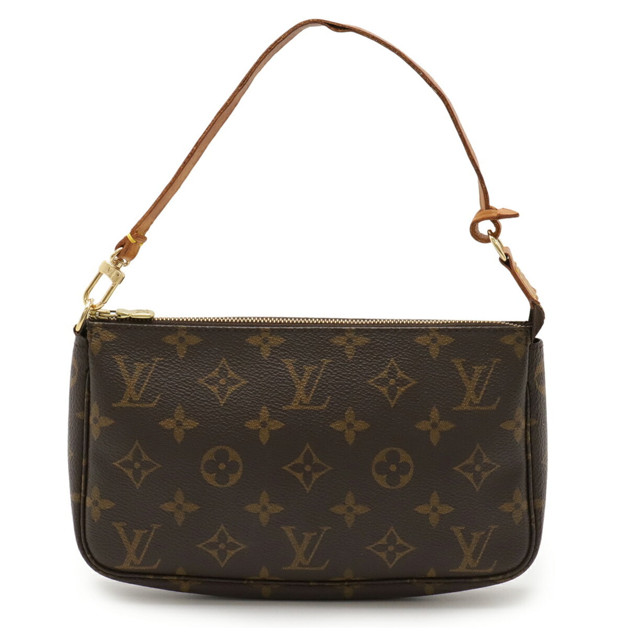 Louis Vuitton Monogram Brown Monogram Handbag Pochette (Pre-Owned)