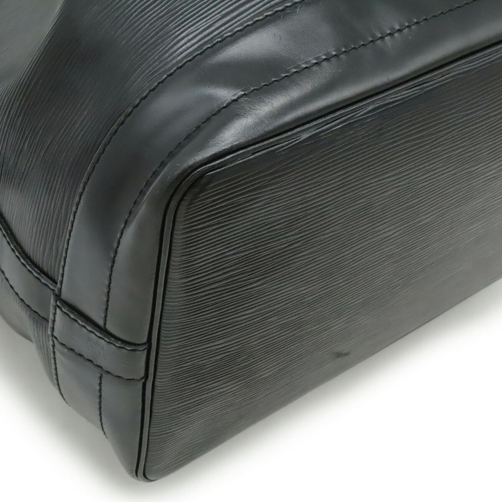 Louis Vuitton Black Noir Epi Leather Shoulder Bag (Pre-Owned)