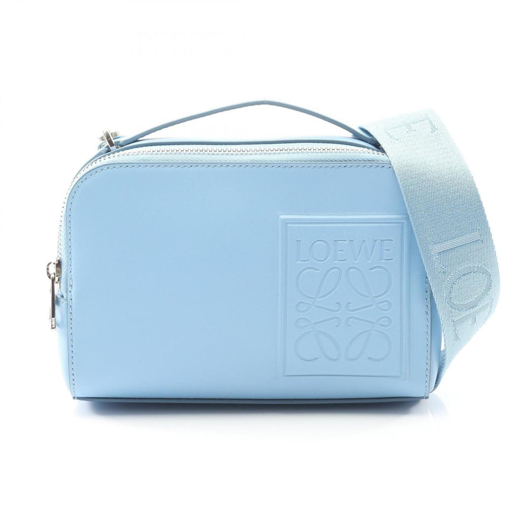 Loewe Blue Leather Handbag (Pre-Owned)