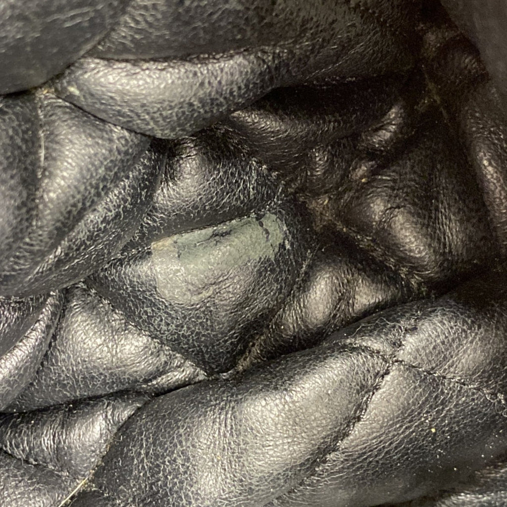 Chanel Bordeaux Leather Tote Bag (Pre-Owned)