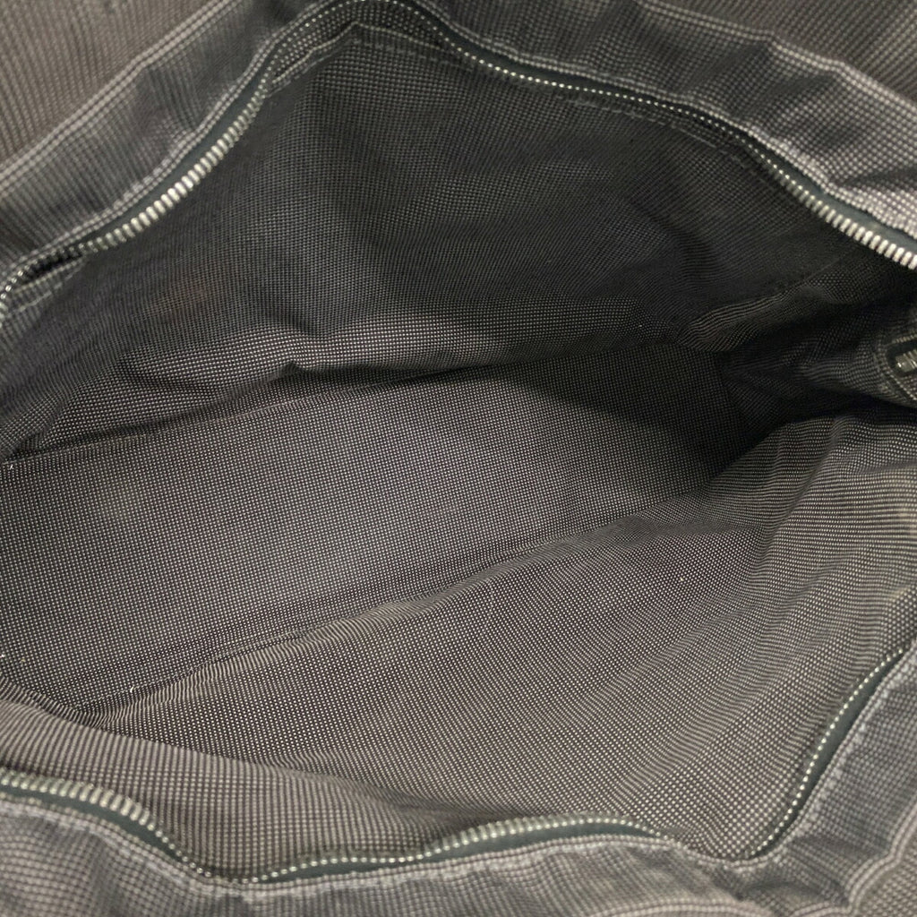 Hermes Gray Canvas Tote Bag (Pre-Owned)