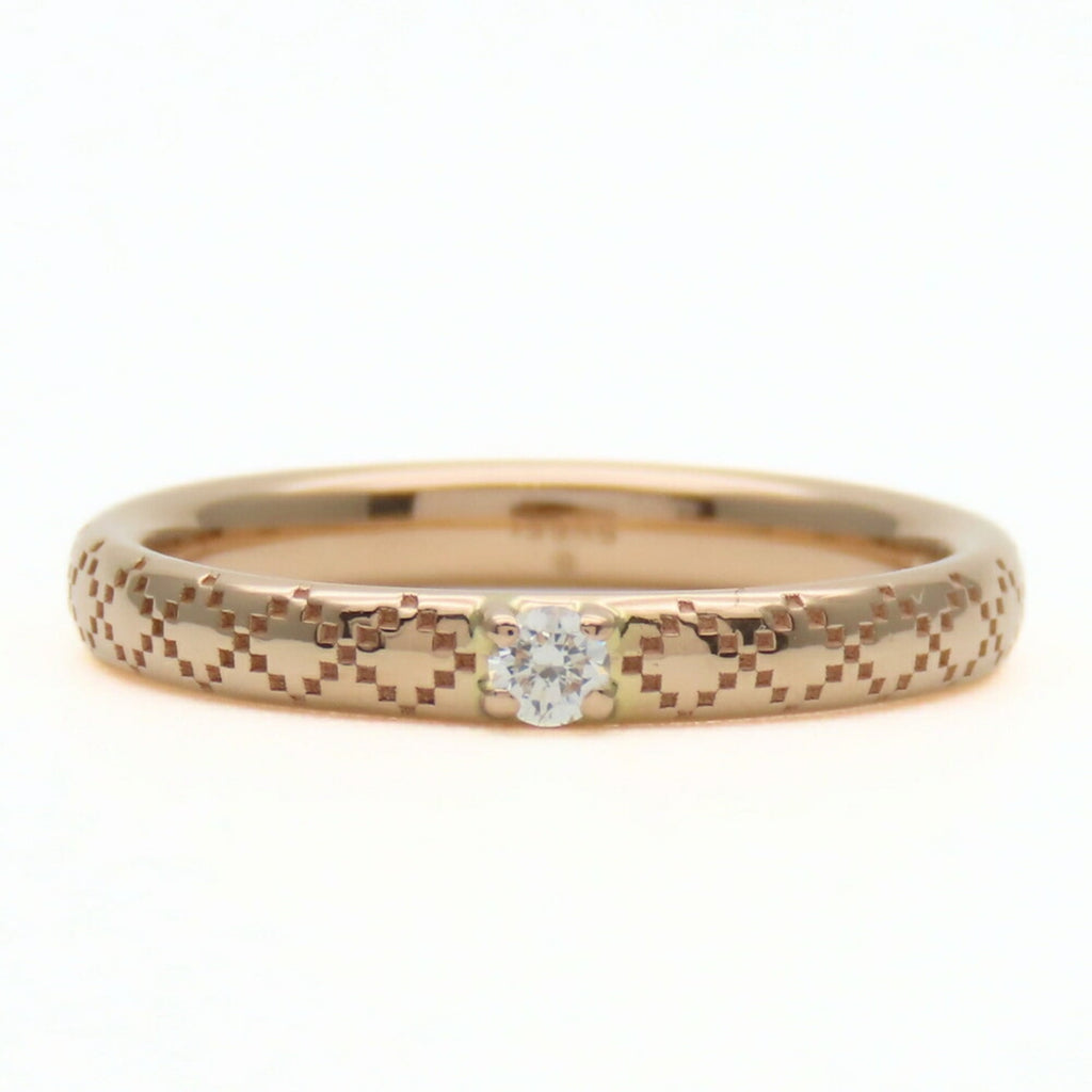 Gucci Pink Gold Pink Gold (18K) Band Ring (Pre-Owned)