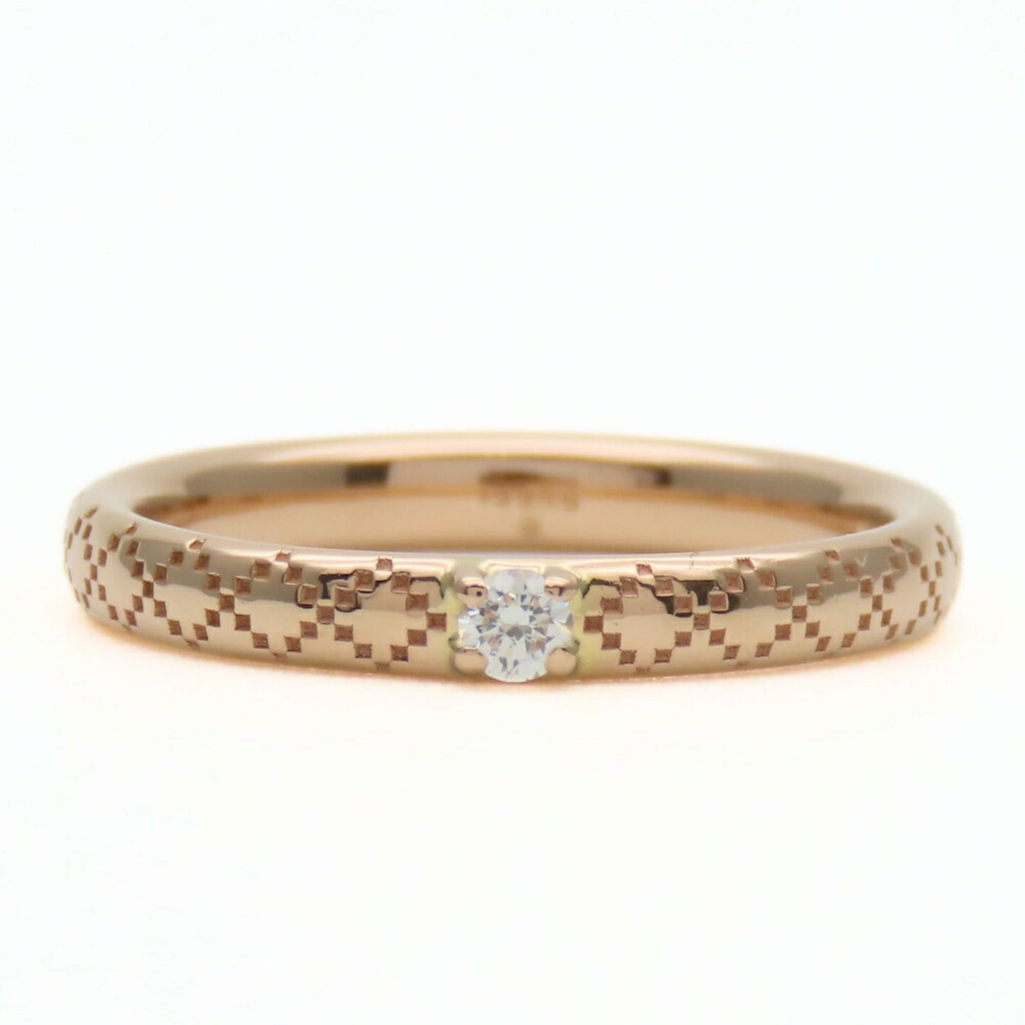 Gucci Pink Gold Pink Gold (18K) Band Ring (Pre-Owned)