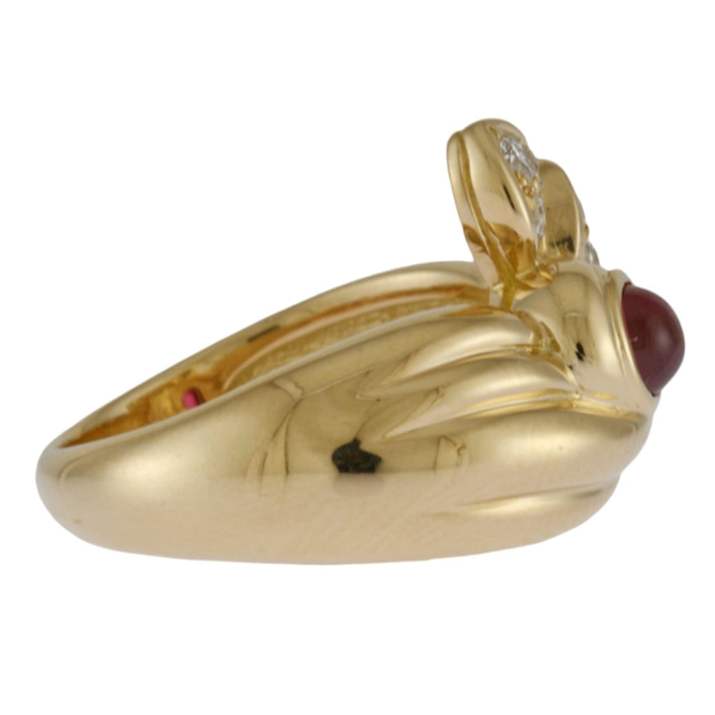 Christian Dior Yellow Gold Yellow Gold (18K) Band Ring (Pre-Owned)