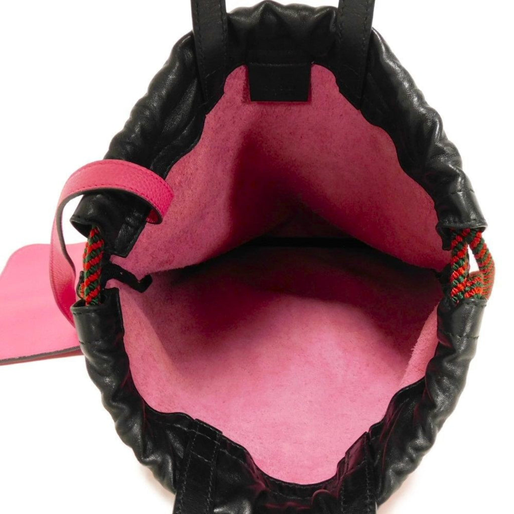 Gucci Pink Leather Backpack (Pre-Owned)