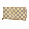 Louis Vuitton White Long Wallet (Bi-Fold) (Pre-Owned)
