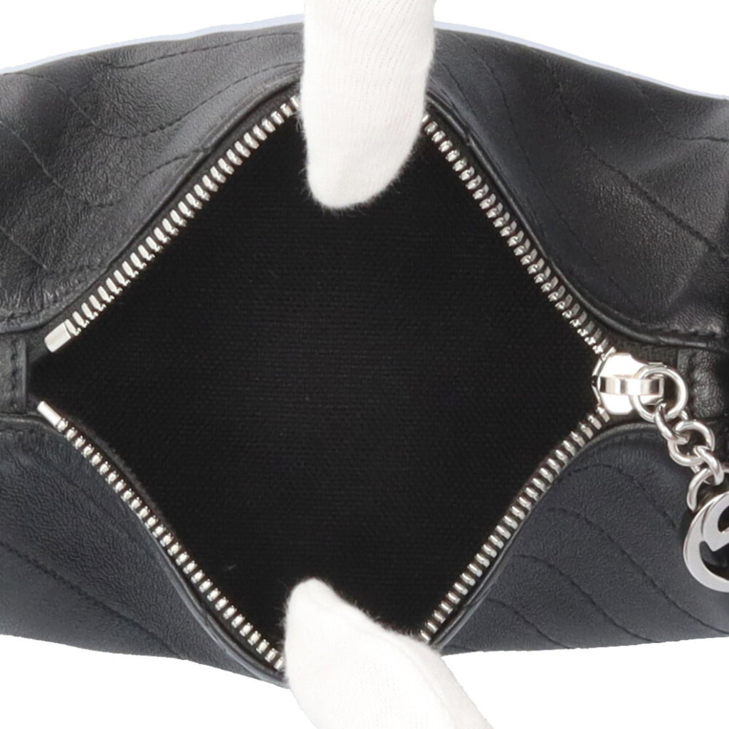 Gucci Black Leather Shoulder Bag (Pre-Owned)