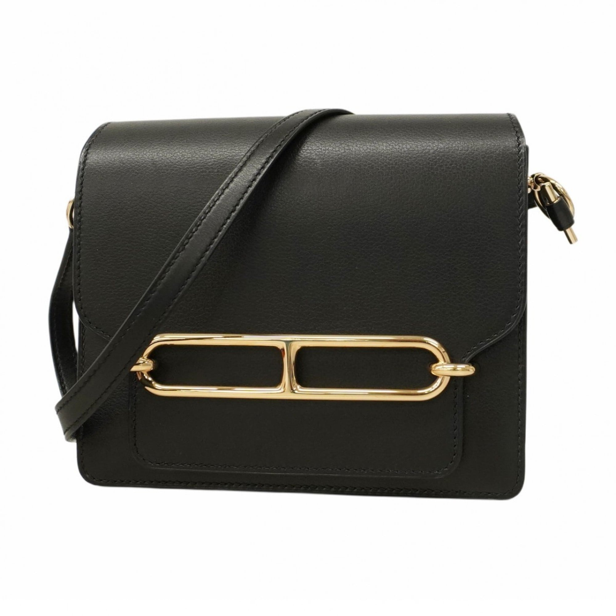 Hermes Black Shoulder Bag (Pre-Owned)