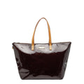 Louis Vuitton Amarante Purple Patent Leather Leather Shoulder Bag Tote Bag (Pre-Owned)